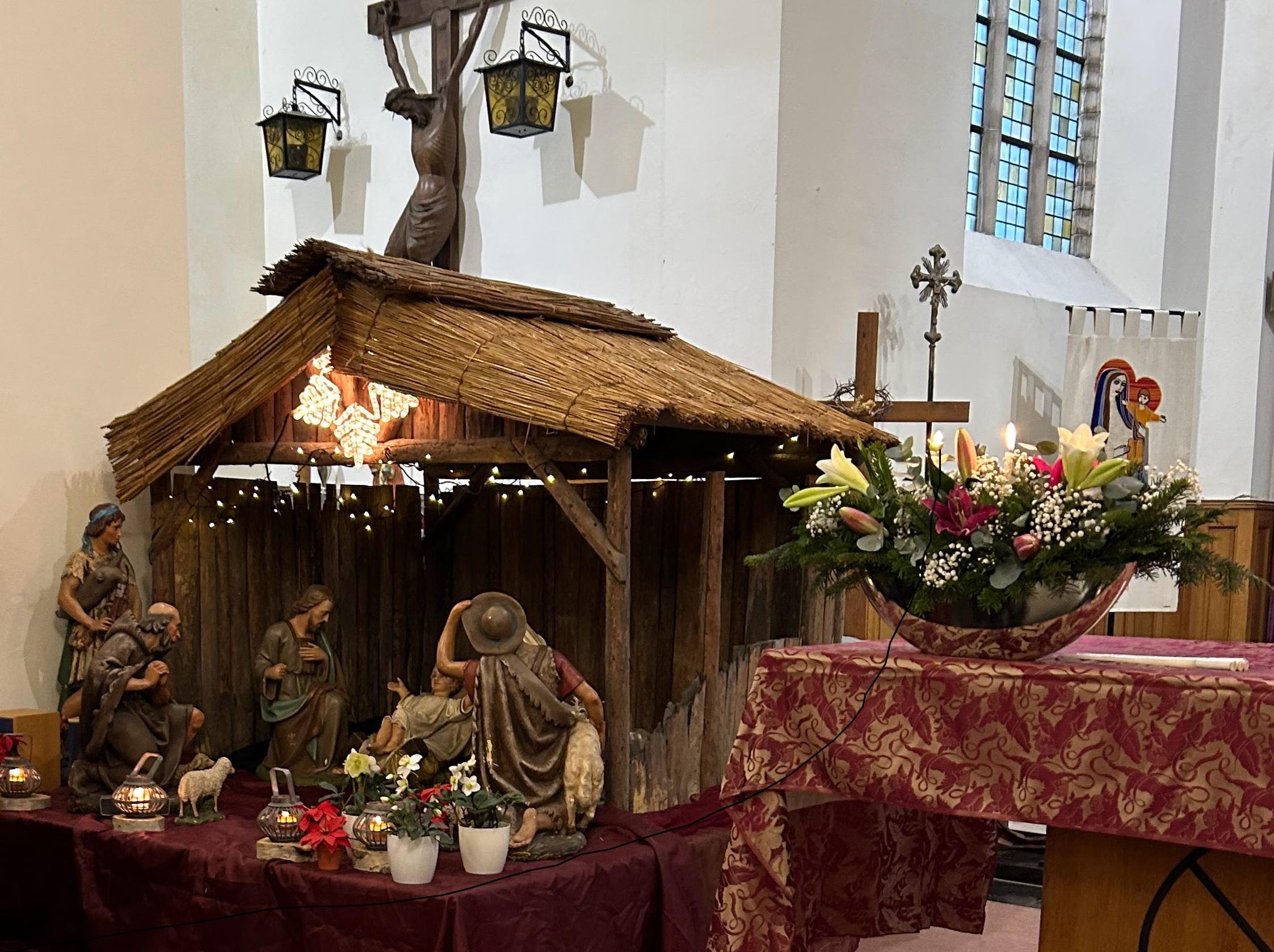 Kerstmis Sint Laurentiuskerk Goetsenhoven-Meer