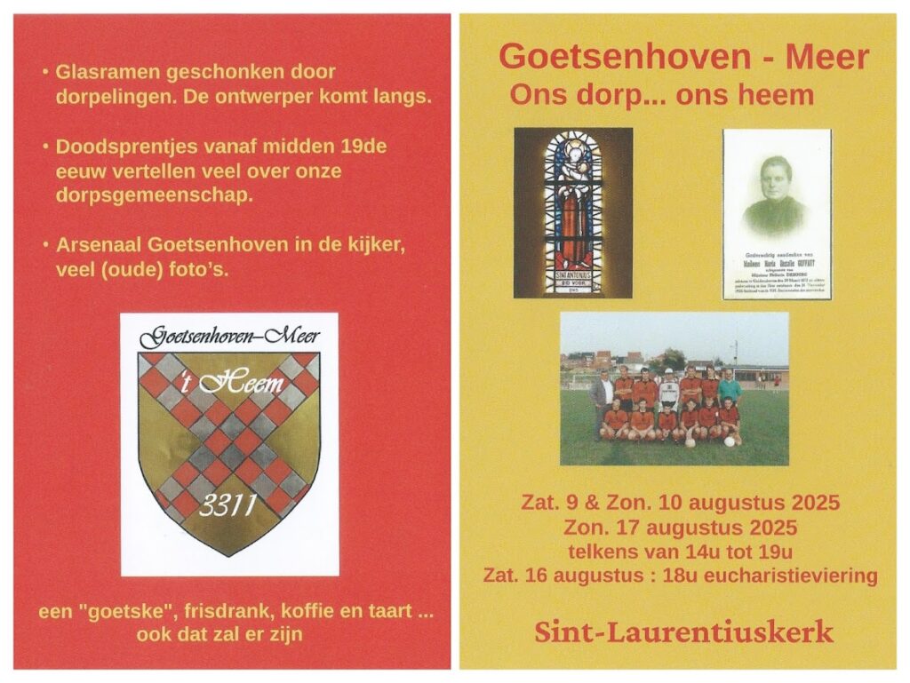 flyer tent 25, collage