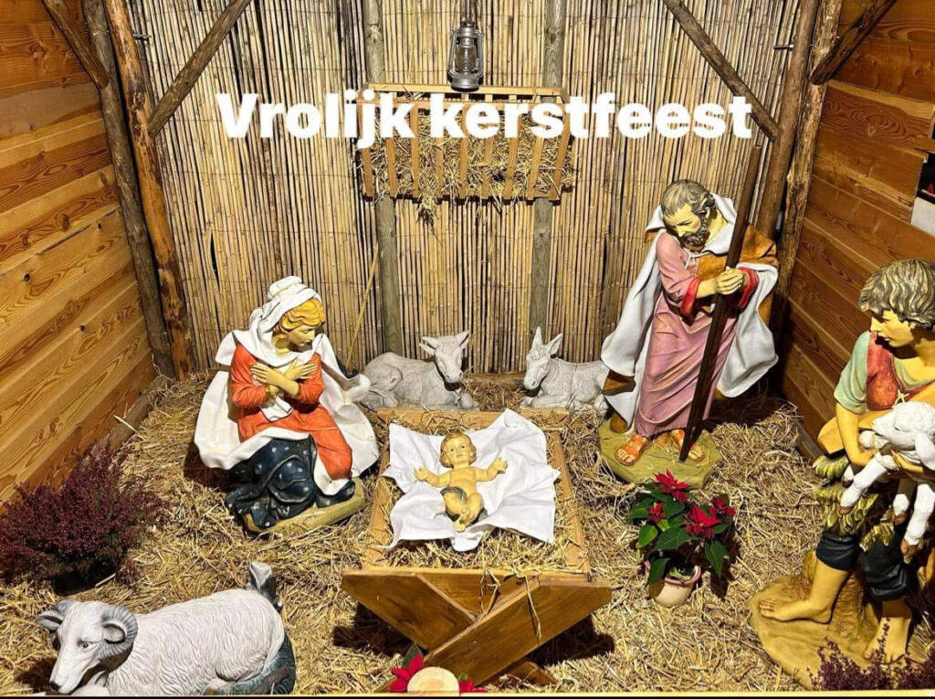 Homilie van Pastoor Karel tijdens Kerstmis.