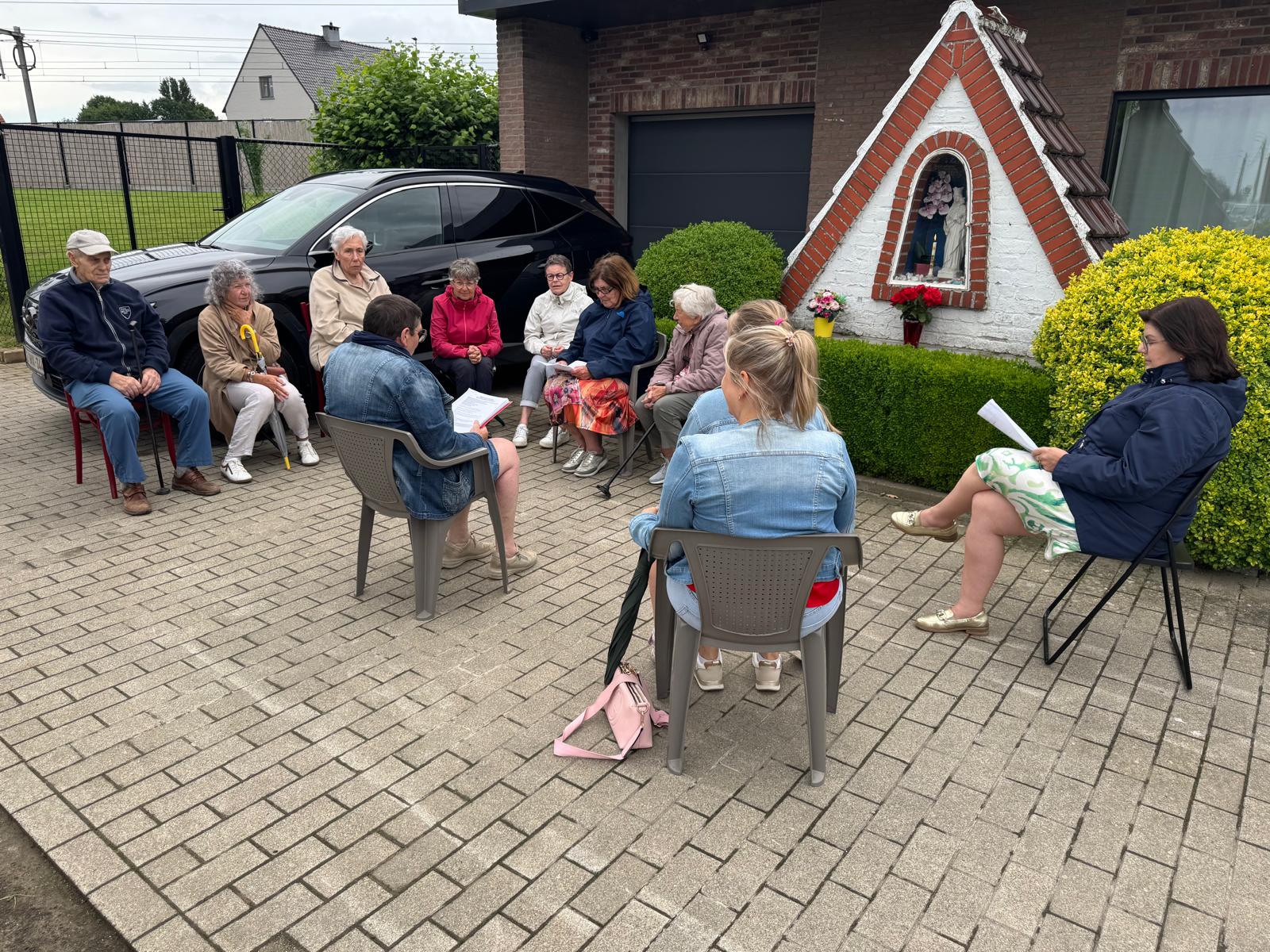 Kapel O.-L.-Vrouw Hulp der Christenen Afsluitend Rozenhoedje Mariamaand